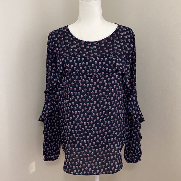 Loft Ruffle Trim Blouse - Picture 3 of 8